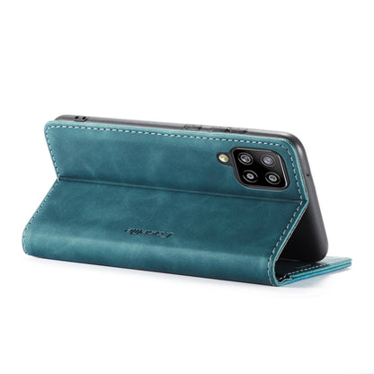 For Samsung Galaxy A42 5G CaseMe-013 Multifunctional Retro Frosted Horizontal Flip Leather Case with Card Slot & Holder & Wallet(Blue) - Galaxy Phone Cases by CaseMe | Online Shopping South Africa | PMC Jewellery | Buy Now Pay Later Mobicred