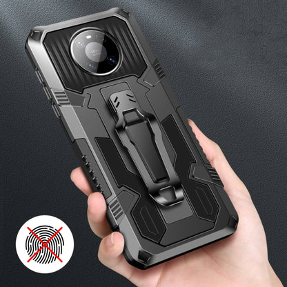 For vivo V20 Machine Armor Warrior Shockproof PC + TPU Protective Case(Space Gray) - vivo Cases by PMC Jewellery | Online Shopping South Africa | PMC Jewellery