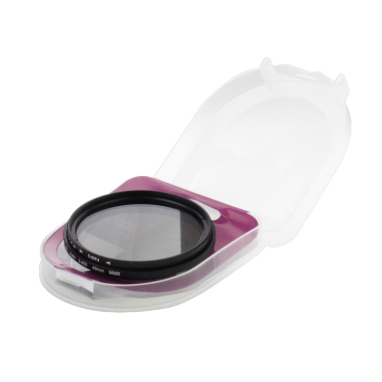 46mm ND Fader Neutral Density Adjustable Variable Filter, ND2 to ND400 Filter - free shipping - PMC TechLife - Order now!