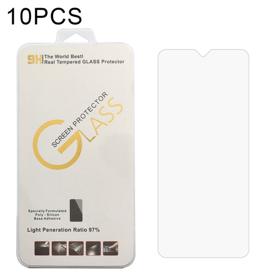 For Blackview A60 Plus 10 PCS 0.26mm 9H 2.5D Tempered Glass Film - Others by PMC Jewellery | Online Shopping South Africa | PMC Jewellery