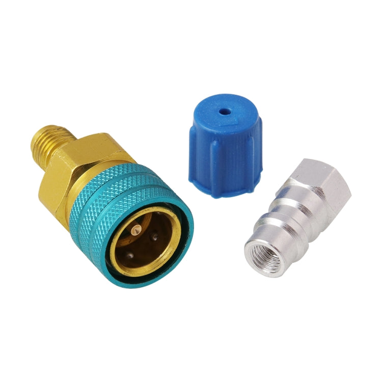 Car Sir Conditioner AC Charging Quick Connector Adapter - Terminal connectors by PMC TechLife | Online Shopping South Africa | PMC TechLife | Buy Now Pay Later Mobicred