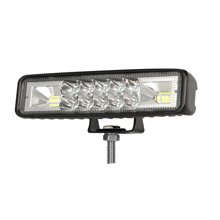 2 PCS Car 6 inch Dual-row Mixed Light Strip Lamp Floodlight & Spotlight Work Light - Work Lights by PMC Jewellery | Online Shopping South Africa | PMC Jewellery | Buy Now Pay Later Mobicred