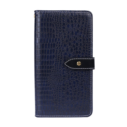 For Blackview A70 idewei Crocodile Texture Horizontal Flip Leather Case with Holder & Card Slots & Wallet(Dark Blue) - More Brand by idewei | Online Shopping South Africa | PMC Jewellery | Buy Now Pay Later Mobicred