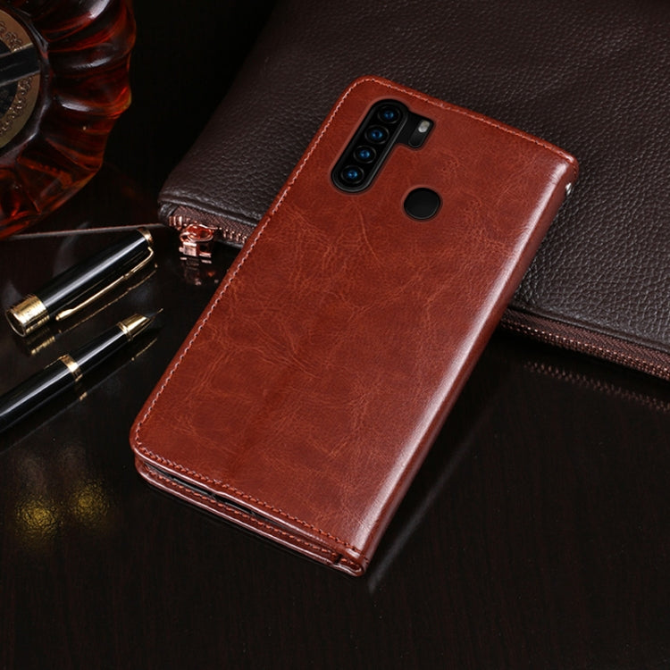 For Blackview A80 Plus idewei Crazy Horse Texture Horizontal Flip Leather Case with Holder & Card Slots & Wallet(Red) - More Brand by idewei | Online Shopping South Africa | PMC Jewellery | Buy Now Pay Later Mobicred