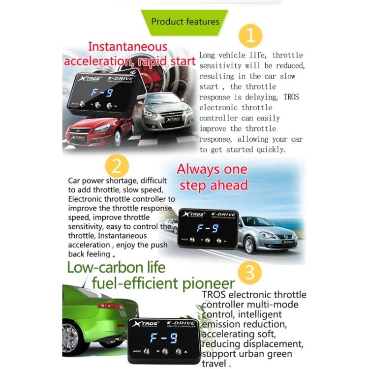 For Perodua Myvi TROS KS-5Drive Potent Booster Electronic Throttle Controller - Car Modification by TROS | Online Shopping South Africa | PMC TechLife | Buy Now Pay Later Mobicred