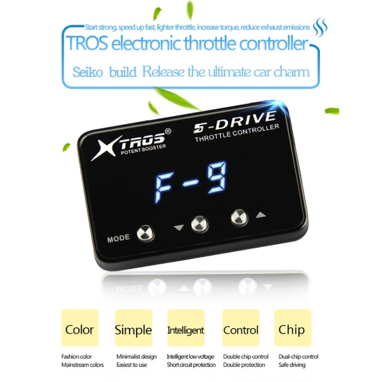 For Audi A3 2013- TROS KS-5Drive Potent Booster Electronic Throttle Controller - Car Modification by TROS | Online Shopping South Africa | PMC TechLife | Buy Now Pay Later Mobicred