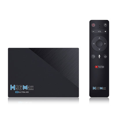 H96 Max 8K Smart TV BOX Android 11.0 Media Player with Remote Control, Quad Core RK3566, RAM: 4GB, ROM: 32GB, Dual Frequency 2.4GHz WiFi / 5G, Plug Type:US Plug - RK3566 by PMC Jewellery | Online Shopping South Africa | PMC Jewellery | Buy Now Pay Later Mobicred