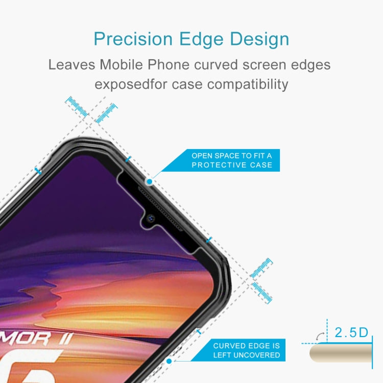 For Ulefone Armor 11 5G 50 PCS 0.26mm 9H 2.5D Tempered Glass Film - Others by PMC Jewellery | Online Shopping South Africa | PMC Jewellery | Buy Now Pay Later Mobicred