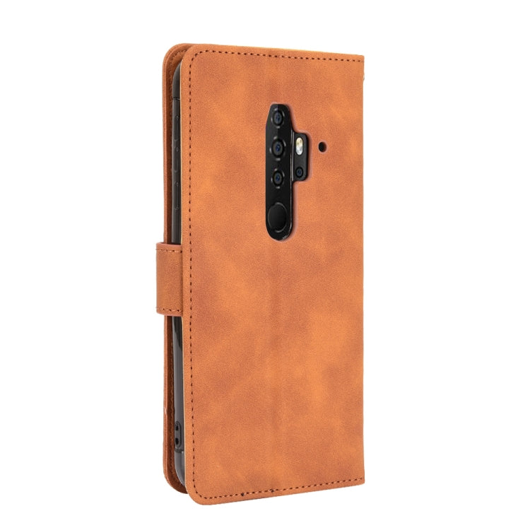 For Blackview BV6300 Pro Solid Color Skin Feel Magnetic Buckle Horizontal Flip Calf Texture PU Leather Case with Holder & Card Slots & Wallet(Brown) - More Brand by PMC Jewellery | Online Shopping South Africa | PMC Jewellery | Buy Now Pay Later Mobicred