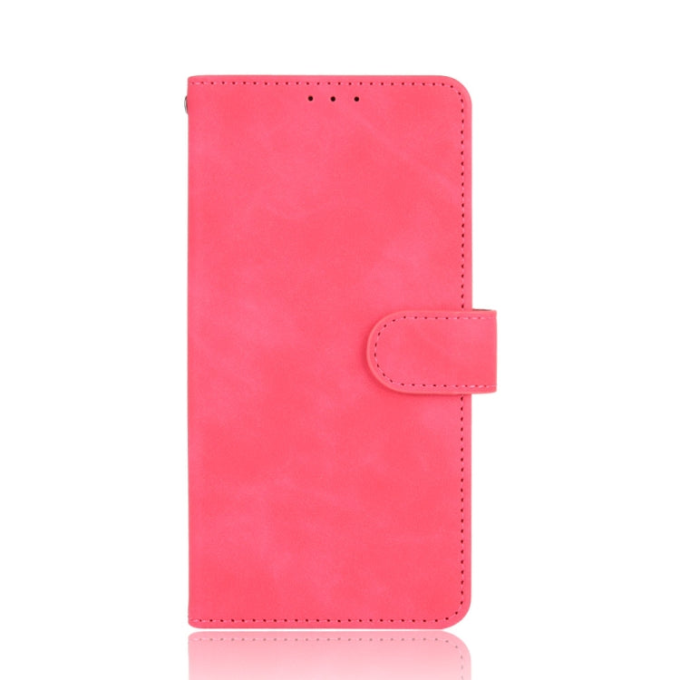 For Realme 8 / Realme 8 Pro Solid Color Skin Feel Magnetic Buckle Horizontal Flip Calf Texture PU Leather Case with Holder & Card Slots & Wallet(Rose Red) - Realme Cases by PMC Jewellery | Online Shopping South Africa | PMC Jewellery | Buy Now Pay Later Mobicred