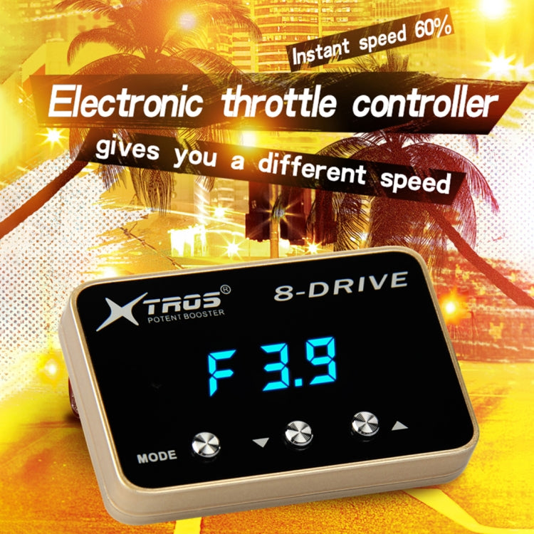 For Toyota Fortuner 2016- TROS 8-Drive Potent Booster Electronic Throttle Controller Speed Booster - Car Modification by TROS | Online Shopping South Africa | PMC Jewellery | Buy Now Pay Later Mobicred