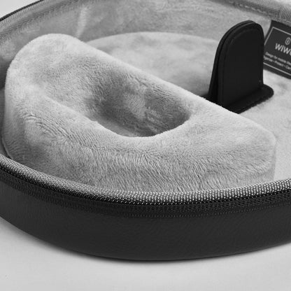 WIWU Ultra-thin Smart Headset Bag Storage Box for AirPods Max(Black) - For AirPods Max by WIWU | Online Shopping South Africa | PMC Jewellery | Buy Now Pay Later Mobicred