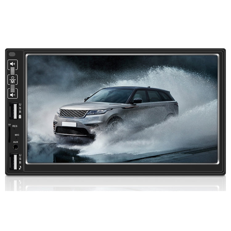 A2821 Car 7 inch Screen HD MP5 Player, Support Bluetooth / FM with Remote Control, Style:Standard + 8LEDs Light Camera - Car MP3 & MP4 & MP5 by PMC TechLife | Online Shopping South Africa | PMC TechLife | Buy Now Pay Later Mobicred
