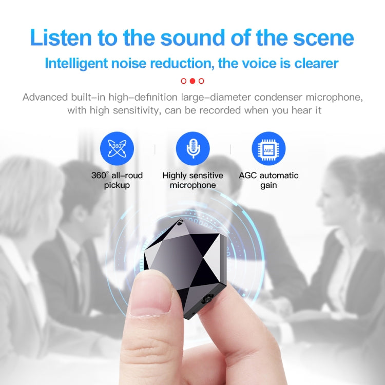 M6 Intelligent Voice Control Noise Reduction Recorder Pendant, Capacity:32GB - Recording Pen by PMC Jewellery | Online Shopping South Africa | PMC Jewellery | Buy Now Pay Later Mobicred