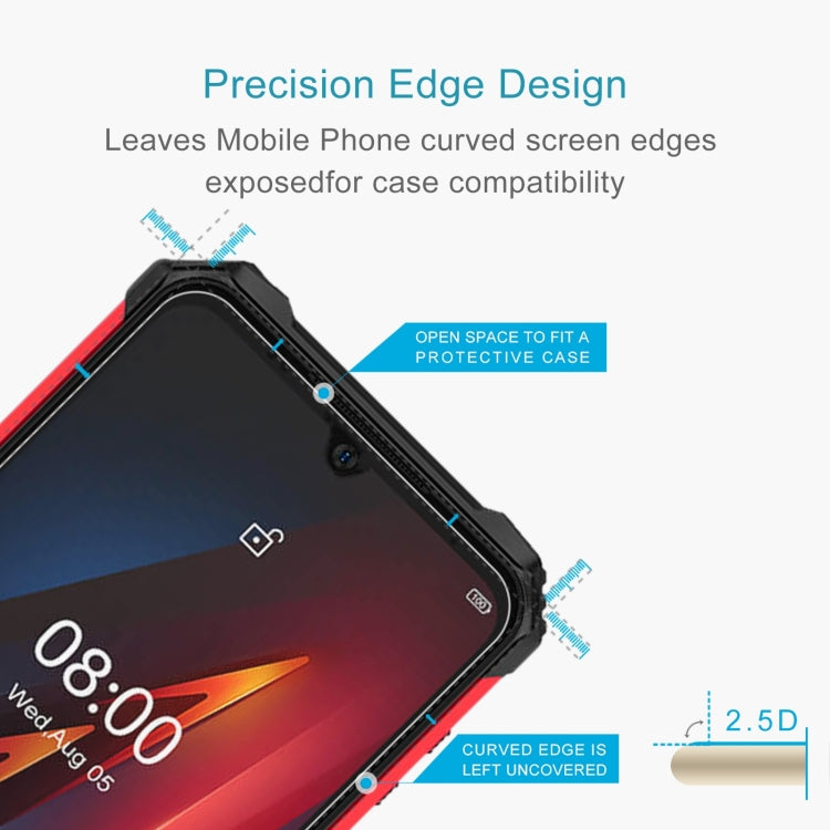 For Ulefone Armor 8 / Armor 8 Pro 50 PCS 0.26mm 9H 2.5D Tempered Glass Film - Others by PMC Jewellery | Online Shopping South Africa | PMC Jewellery | Buy Now Pay Later Mobicred