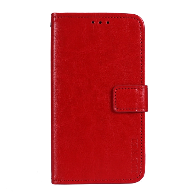 For Wiko Y51 idewei Crazy Horse Texture Horizontal Flip Leather Case with Holder & Card Slots & Wallet(Red) - Wiko by idewei | Online Shopping South Africa | PMC Jewellery | Buy Now Pay Later Mobicred