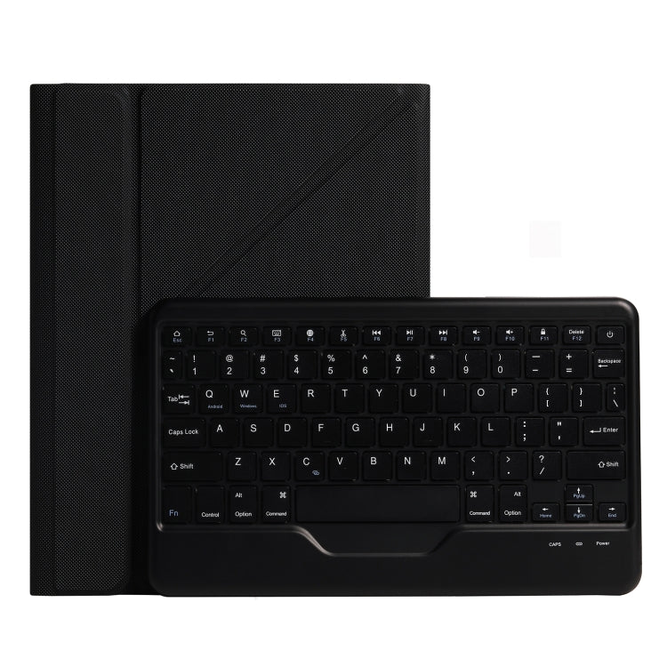 B07 Splittable Bluetooth Keyboard Leather Tablet Case with Triangle Holder & Pen Slot For iPad 9.7 2018 & 2017 / Pro 9.7 / Air 2(Black Diamond Pattern) - Universal by PMC TechLife | Online Shopping South Africa | PMC TechLife