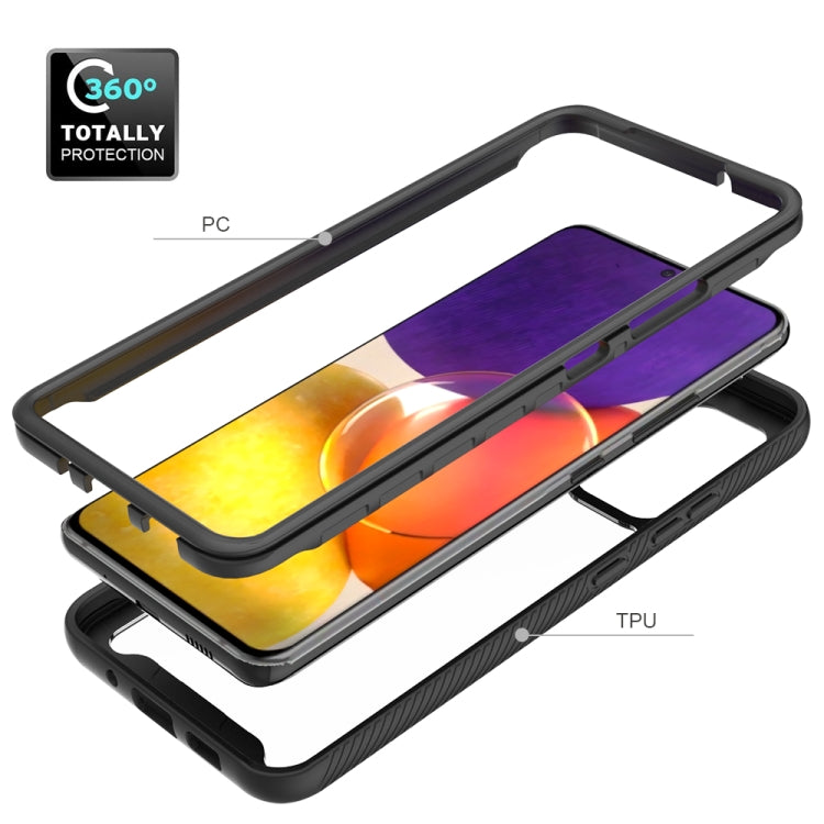 For Samsung Galaxy A82 5G Starry Sky Solid Color Series Shockproof PC + TPU Case(Purple) - free shipping - PMC TechLife - Order now!