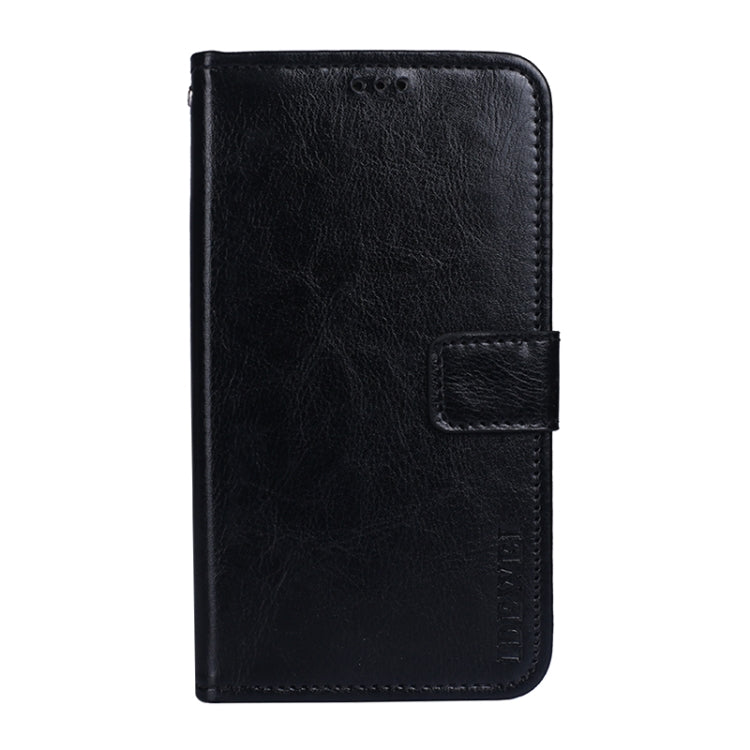 For Wiko Power U10 idewei Crazy Horse Texture Horizontal Flip Leather Case with Holder & Card Slots & Wallet(Black) - Wiko by idewei | Online Shopping South Africa | PMC Jewellery | Buy Now Pay Later Mobicred