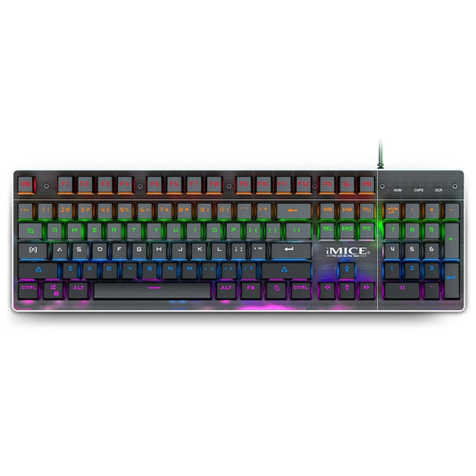 iMICE MK-X80 104 Keys Mechanical Blue-axis Backlight Wired Gaming Keyboard - Wired Keyboard by iMICE | Online Shopping South Africa | PMC Jewellery | Buy Now Pay Later Mobicred