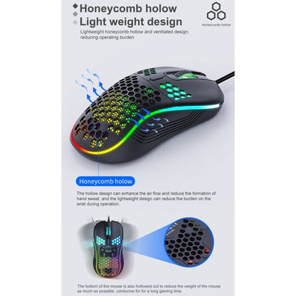 iMICE T98 RGB Lighting Gaming Wired Mouse - Wired Mice by iMICE | Online Shopping South Africa | PMC Jewellery | Buy Now Pay Later Mobicred