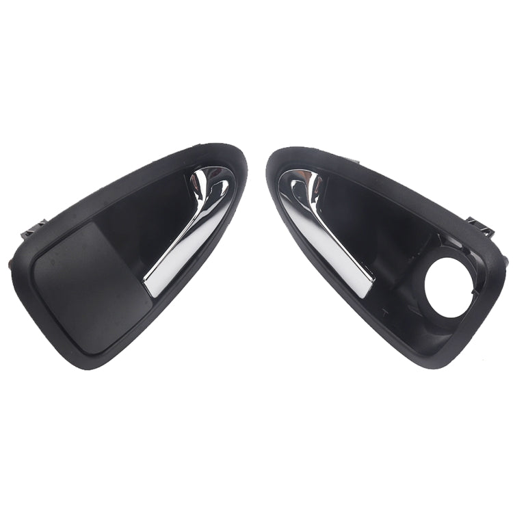 A5823 Car Electroplating Door Inside Handle 6J1837113A + 6J1837114A for Seat - Door Handles by PMC TechLife | Online Shopping South Africa | PMC TechLife | Buy Now Pay Later Mobicred