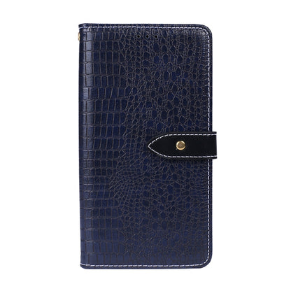 For Lenovo K13 idewei Crocodile Texture Horizontal Flip Leather Case with Holder & Card Slots & Wallet(Dark Blue) - Lenovo by idewei | Online Shopping South Africa | PMC Jewellery | Buy Now Pay Later Mobicred