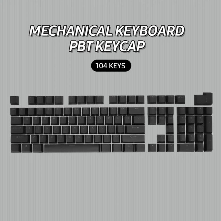 HXSJ P9 104 Keys PBT Color Mechanical Keyboard Keycaps(Green) - Other by HXSJ | Online Shopping South Africa | PMC Jewellery | Buy Now Pay Later Mobicred