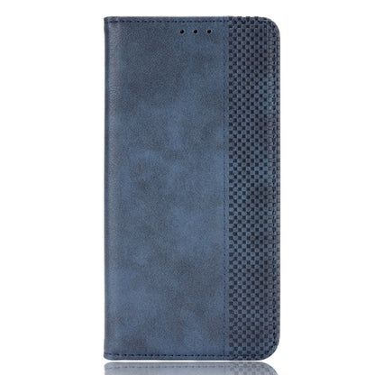 For Blackview A90 Magnetic Buckle Retro Crazy Horse Texture Horizontal Flip Leather Case with Holder & Card Slots & Photo Frame(Blue) - More Brand by PMC Jewellery | Online Shopping South Africa | PMC Jewellery | Buy Now Pay Later Mobicred