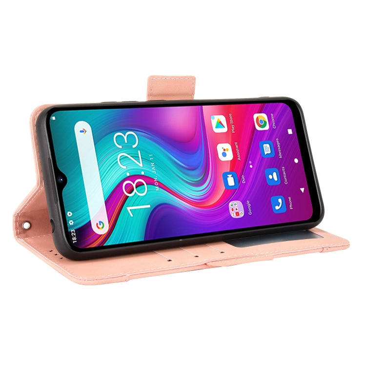 For Doogee X96 Pro Skin Feel Calf Pattern Horizontal Flip Leather Case with Holder & Card Slots & Photo Frame(Pink) - More Brand by PMC Jewellery | Online Shopping South Africa | PMC Jewellery | Buy Now Pay Later Mobicred