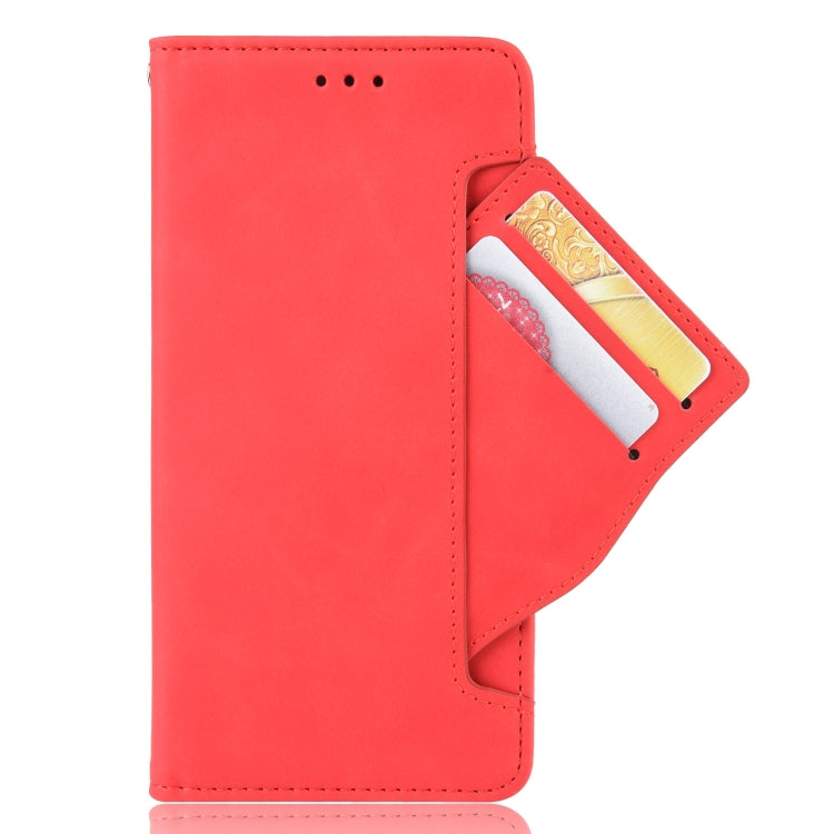 For Blackview A90 Skin Feel Calf Pattern Horizontal Flip Leather Case with Holder & Card Slots & Photo Frame(Red) - More Brand by PMC Jewellery | Online Shopping South Africa | PMC Jewellery | Buy Now Pay Later Mobicred