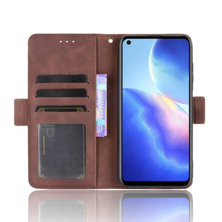 For Blackview A90 Skin Feel Calf Pattern Horizontal Flip Leather Case with Holder & Card Slots & Photo Frame(Brown) - More Brand by PMC Jewellery | Online Shopping South Africa | PMC Jewellery | Buy Now Pay Later Mobicred