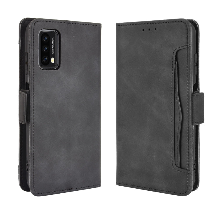 For Blackview A90 Skin Feel Calf Pattern Horizontal Flip Leather Case with Holder & Card Slots & Photo Frame(Black) - More Brand by PMC Jewellery | Online Shopping South Africa | PMC Jewellery