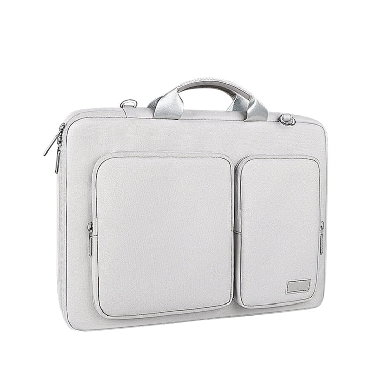 ST11 Polyester Thickened Laptop Bag with Detachable Shoulder Strap, Size:13.3 inch(Silver Gray) - free shipping - PMC Jewellery - Order now!