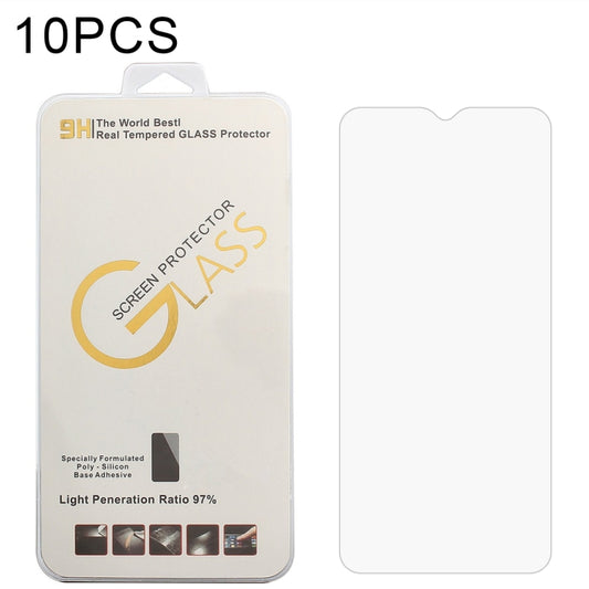 For Doogee N40 Pro 10 PCS 0.26mm 9H 2.5D Tempered Glass Film - For Doogee by PMC Jewellery | Online Shopping South Africa | PMC Jewellery | Buy Now Pay Later Mobicred