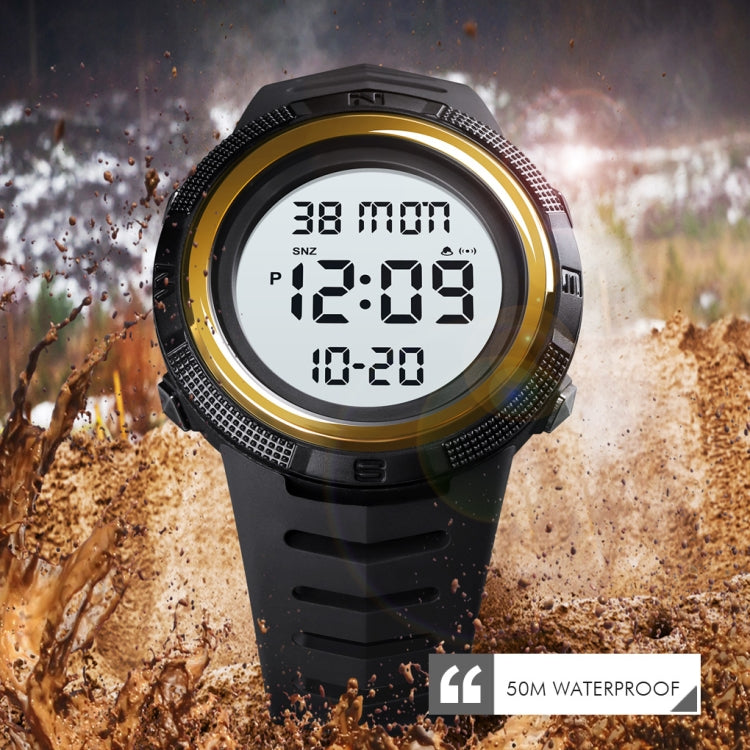 SKMEI 1632 Dual Time Display Luminous Electronic Watch, Support Alarm Clock(Black) - free shipping - PMC TechLife - Order now!