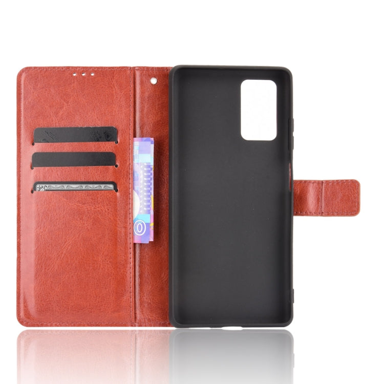 For Blackview A100 Crazy Horse Texture Horizontal Flip Leather Case with Holder & Card Slots & Lanyard(Brown) - More Brand by PMC Jewellery | Online Shopping South Africa | PMC Jewellery | Buy Now Pay Later Mobicred