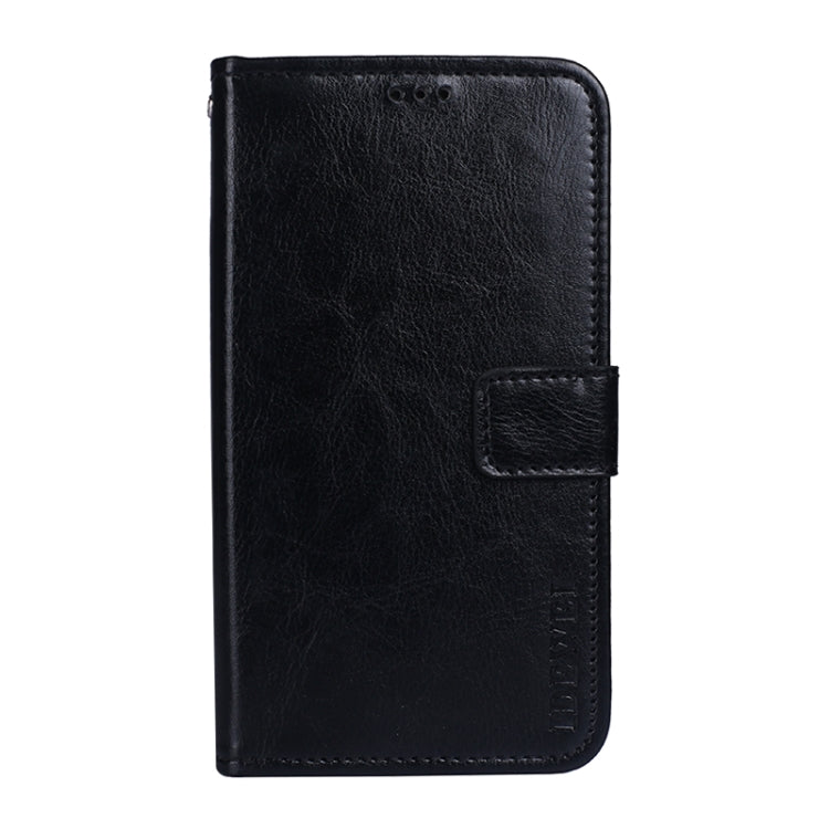 idewei Crazy Horse Texture Horizontal Flip Leather Case with Holder & Card Slots & Wallet For Doogee S97 Pro(Black) - More Brand by idewei | Online Shopping South Africa | PMC Jewellery | Buy Now Pay Later Mobicred