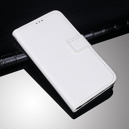 idewei Crazy Horse Texture Horizontal Flip Leather Case with Holder & Card Slots & Wallet For Oukitel C21 Pro(White) - More Brand by idewei | Online Shopping South Africa | PMC Jewellery | Buy Now Pay Later Mobicred