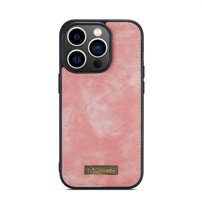 For iPhone 13 Pro Max CaseMe-008 Detachable Multifunctional Horizontal Flip Leather Case(Pink) - iPhone 13 Pro Max Cases by CaseMe | Online Shopping South Africa | PMC Jewellery | Buy Now Pay Later Mobicred