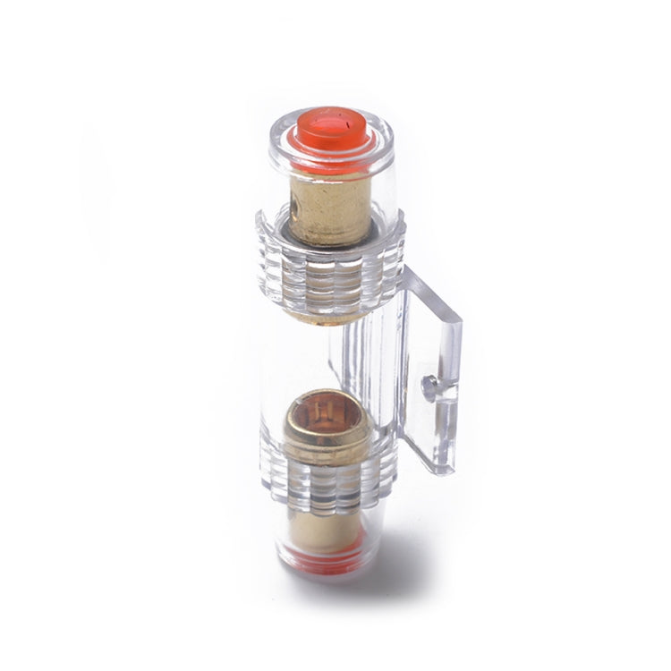 A0299 Car 100 Amp Audio AGU Fuse Holder Fuseholder 4 6 8 Gauge Inline Gold Plated - Fuse by PMC Jewellery | Online Shopping South Africa | PMC Jewellery | Buy Now Pay Later Mobicred