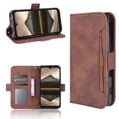 For Doogee S86 / S86 Pro Skin Feel Calf Pattern Horizontal Flip Leather Case with Holder & Card Slots & Photo Frame(Brown) - More Brand by PMC Jewellery | Online Shopping South Africa | PMC Jewellery | Buy Now Pay Later Mobicred