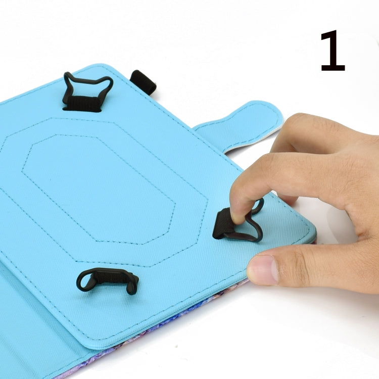 10 inch Universal Colored Drawing Horizontal Flip PU Leather Case with Holder & Card Slot(Rainbow Owl) - 10 - 11 inch by PMC TechLife | Online Shopping South Africa | PMC TechLife | Buy Now Pay Later Mobicred