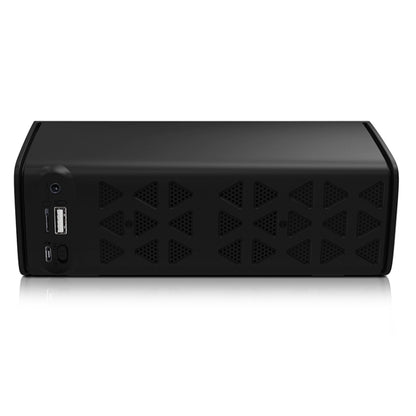 NewRixing NR-3021 TWS Hollow Triangle Pattern Bluetooth Speaker(Black) - Desktop Speaker by NewRixing | Online Shopping South Africa | PMC Jewellery | Buy Now Pay Later Mobicred