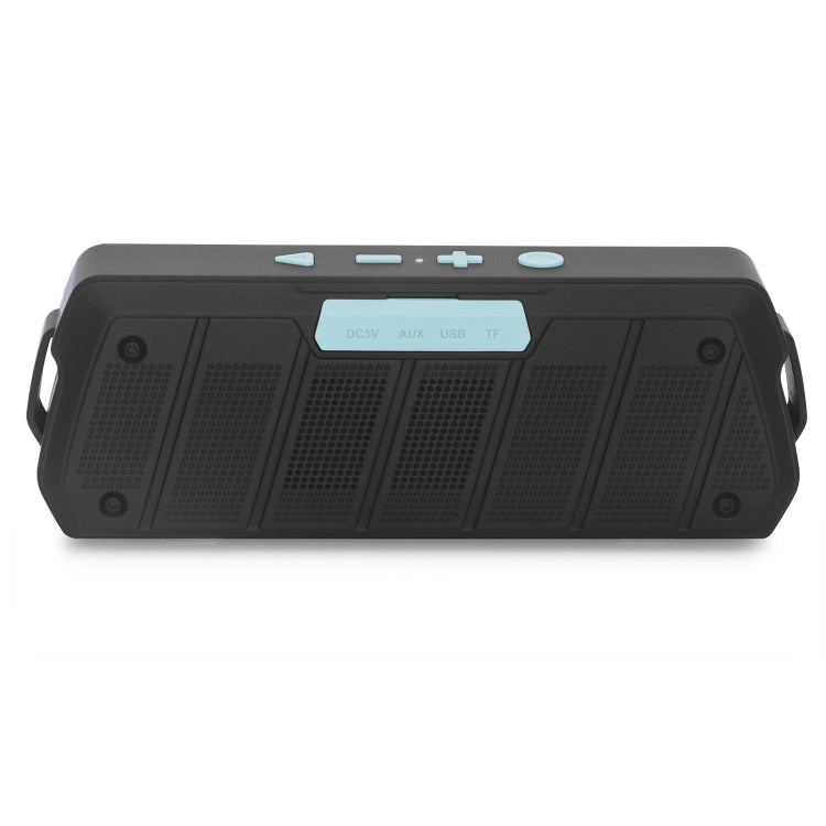 NewRixing NR-5000 IPX5 High Fidelity Bluetooth Speaker, Support Hands-free Call / TF Card / FM / U Disk(Blue) - Desktop Speaker by NewRixing | Online Shopping South Africa | PMC Jewellery | Buy Now Pay Later Mobicred