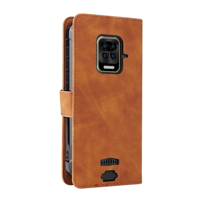 For Doogee S59 / S59 Pro Solid Color Skin Feel Magnetic Buckle Horizontal Flip Calf Texture PU Leather Case with Holder & Card Slots & Wallet(Brown) - More Brand by PMC Jewellery | Online Shopping South Africa | PMC Jewellery | Buy Now Pay Later Mobicred