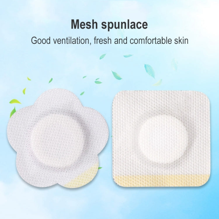 50pcs 043 Non-woven Stickers Wound Anti-seepage Three-volt Medicinal Patch, Size:5x5x1.5cm (Square) - Others by PMC TechLife | Online Shopping South Africa | PMC TechLife