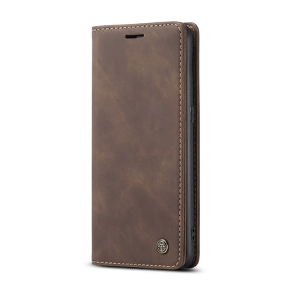 For Galaxy A10s CaseMe-013 Multifunctional Horizontal Flip Leather Case with Card Slot & Holder & Wallet(Coffee) - Galaxy Phone Cases by CaseMe | Online Shopping South Africa | PMC Jewellery | Buy Now Pay Later Mobicred