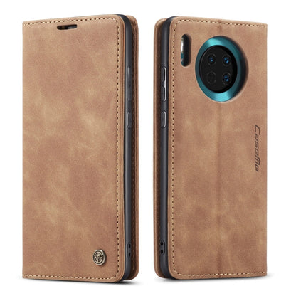 For Huawei Mate 30 4G / 5G CaseMe-013 Multifunctional Horizontal Flip Leather Case with Card Slot & Holder & Wallet(Brown) - Huawei Cases by CaseMe | Online Shopping South Africa | PMC Jewellery | Buy Now Pay Later Mobicred