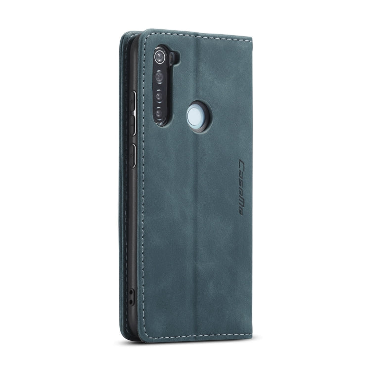 For Xiaomi Redmi Note 8 CaseMe-013 Multifunctional Horizontal Flip Leather Case with Card Slot & Holder & Wallet(Blue) - Xiaomi Cases by CaseMe | Online Shopping South Africa | PMC Jewellery | Buy Now Pay Later Mobicred